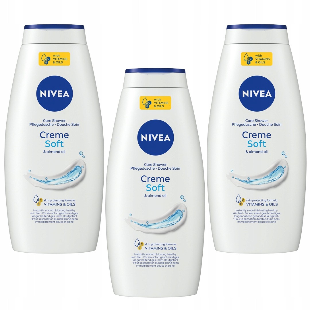 Nivea Creme Soft Care sprchový gél 750 ml